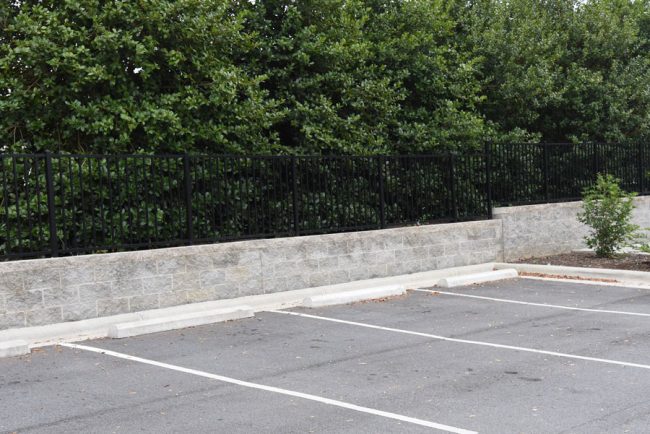 City Center Fencing and Parking, Mount Airy - Streetscape