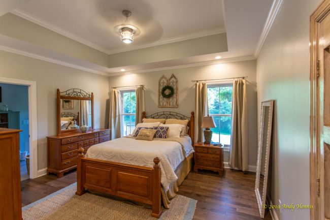 Tray Ceiling – Master Bedroom