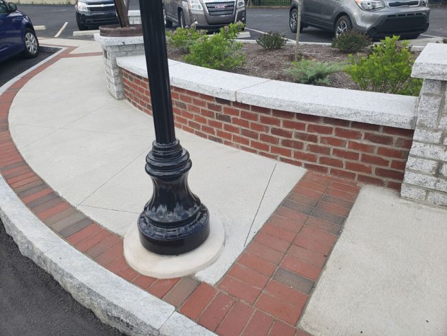 City Center Sidewalk, Mount Airy, NC - Streetscape