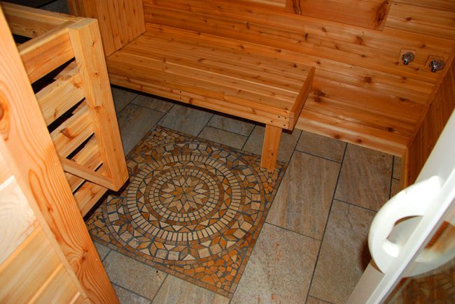 Custom Sauna - Colt Simmons Contruction